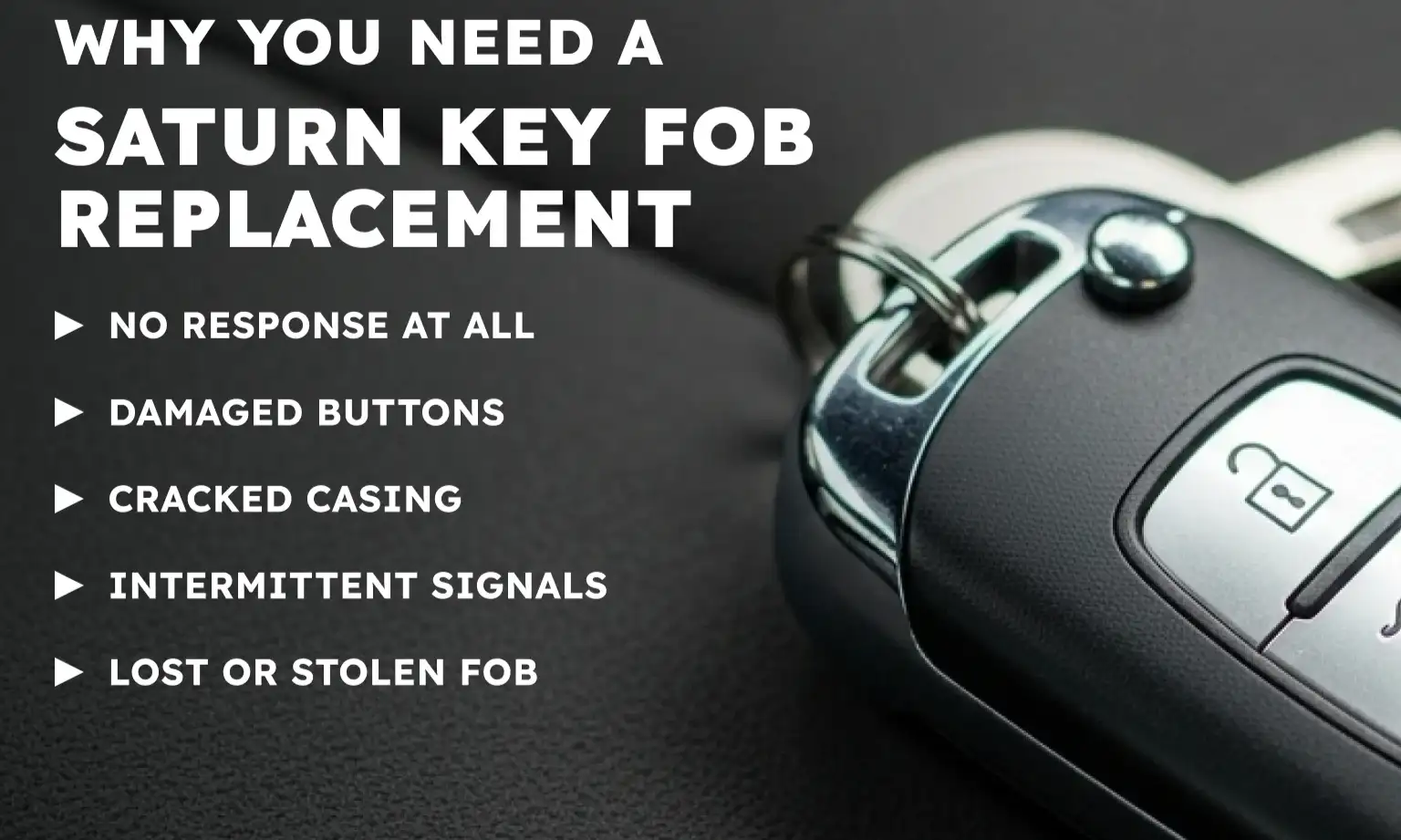 Why You Need a Saturn Key Fob Replacement