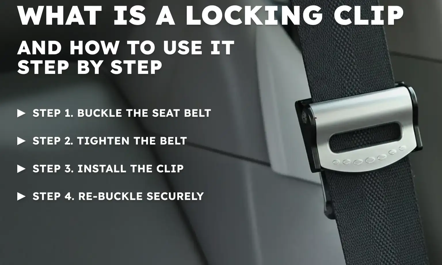 What is a Locking Clip and How to Use It Step by Step