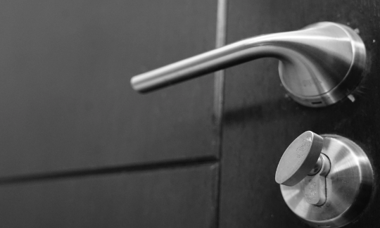 How to Unlock a Push-Lock Door from the Outside