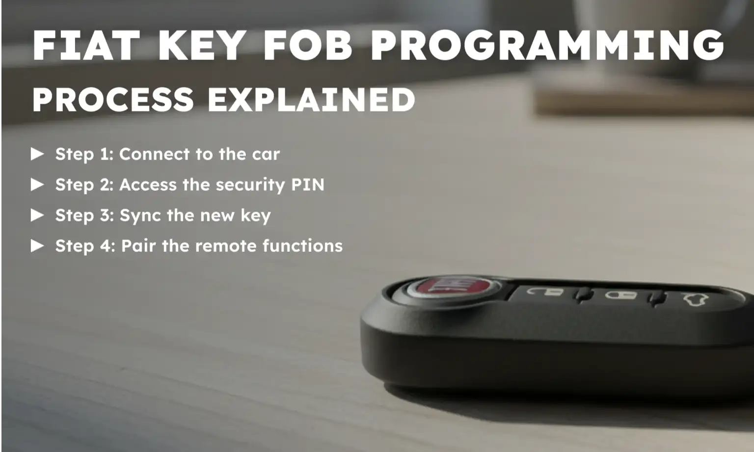 Fiat Key Fob Programming Process Explained