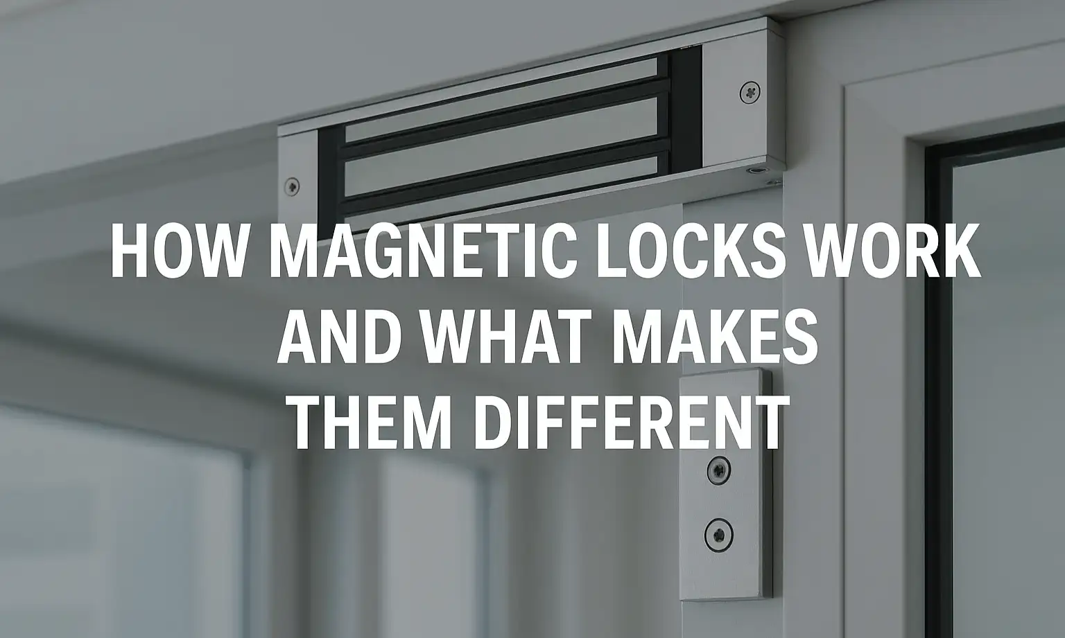 How Magnetic Locks Work and What Makes Them Different