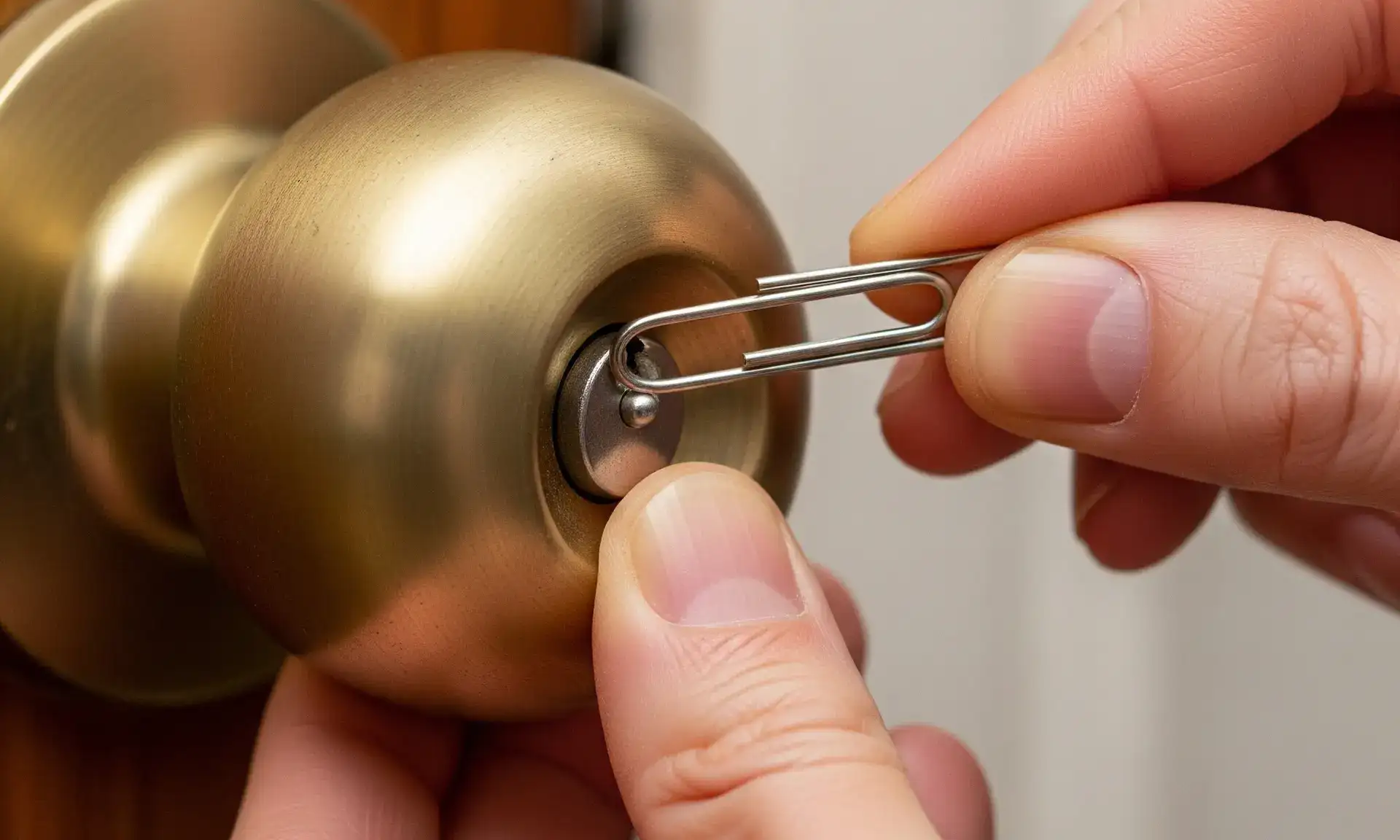 How to Remove a Doorknob Without Screws