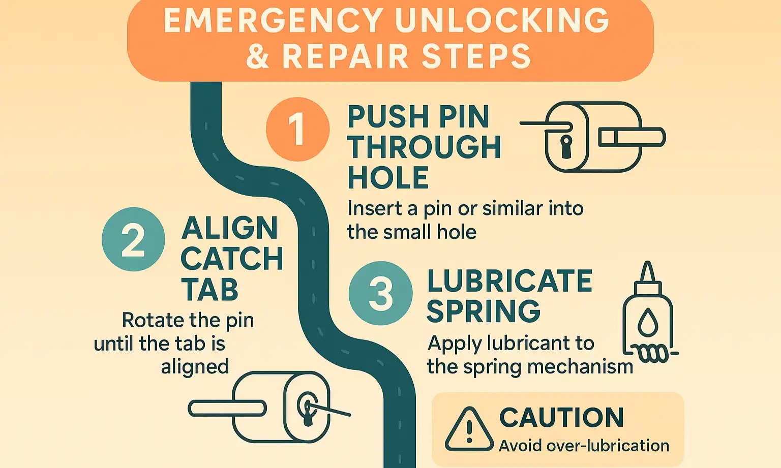 A confidence-building stepwise guide to troubleshooting and unlocking push-button privacy locks, enabling quick actions and informed repair decisions.