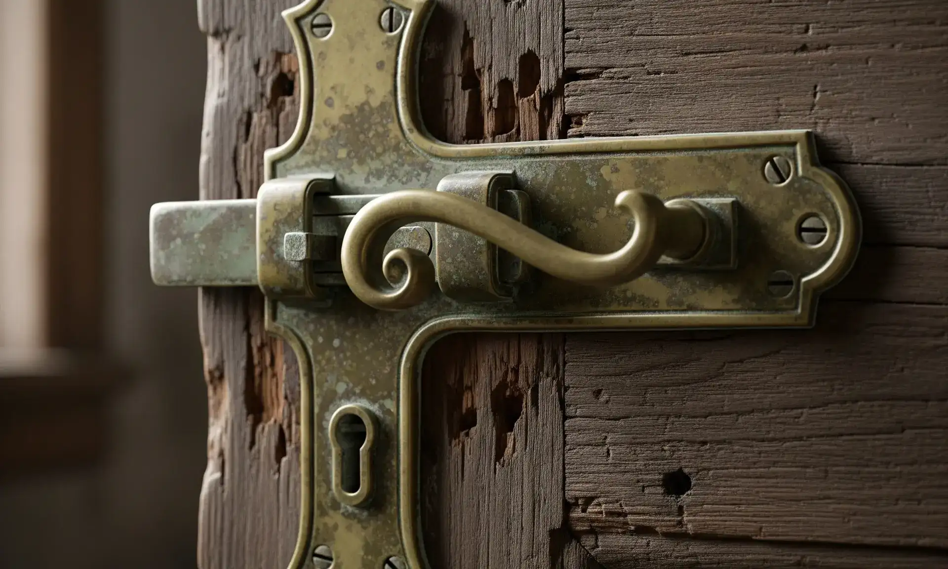 How to Mark and Drill for a Door Latch