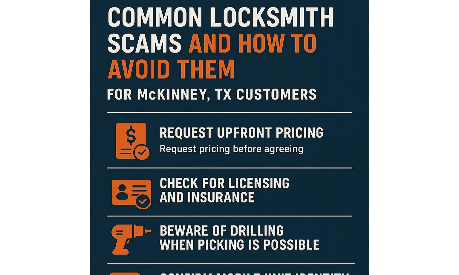 Protect yourself with insider knowledge — avoid common locksmith scams and choose trusted professionals.