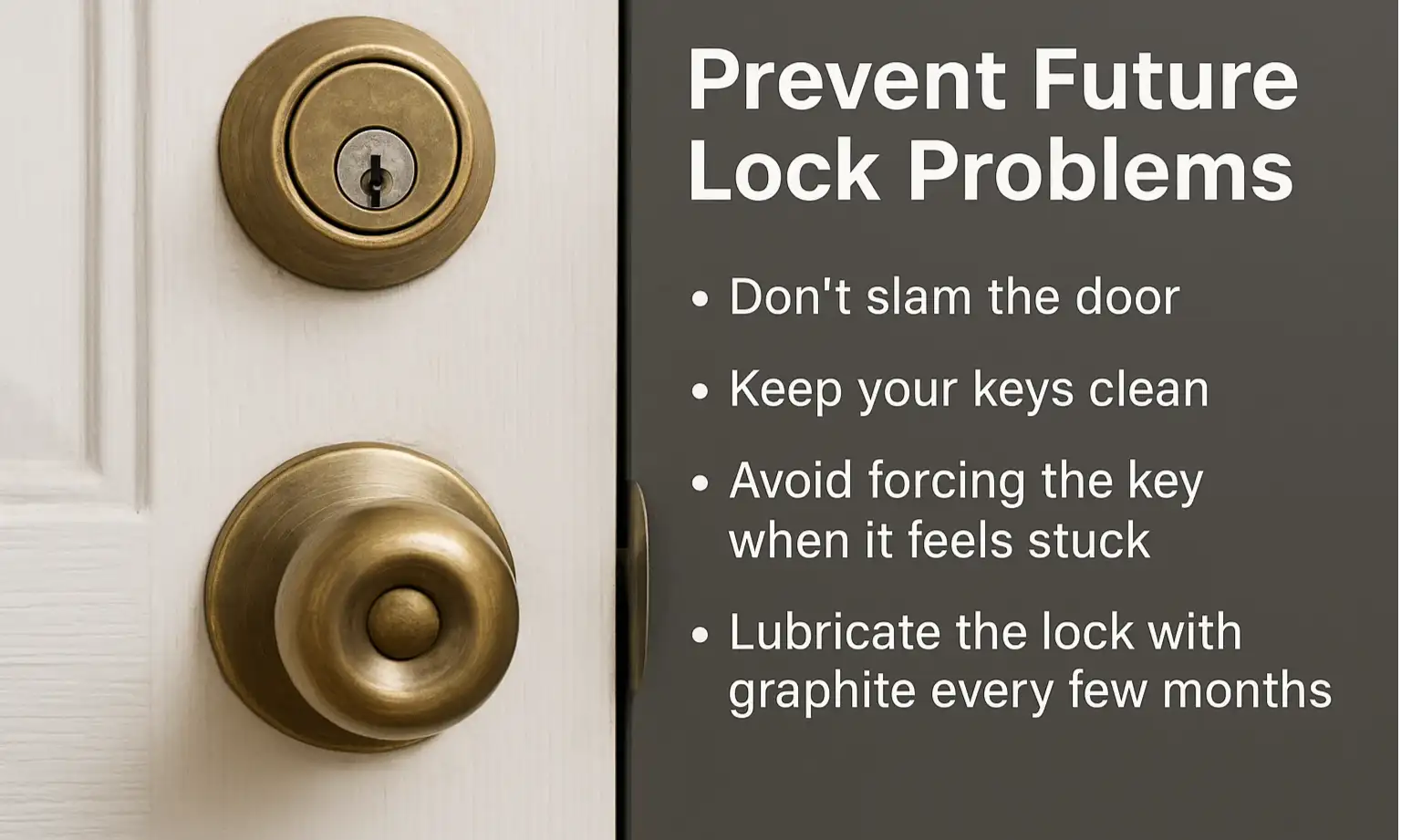 Prevent Future Lock Problems