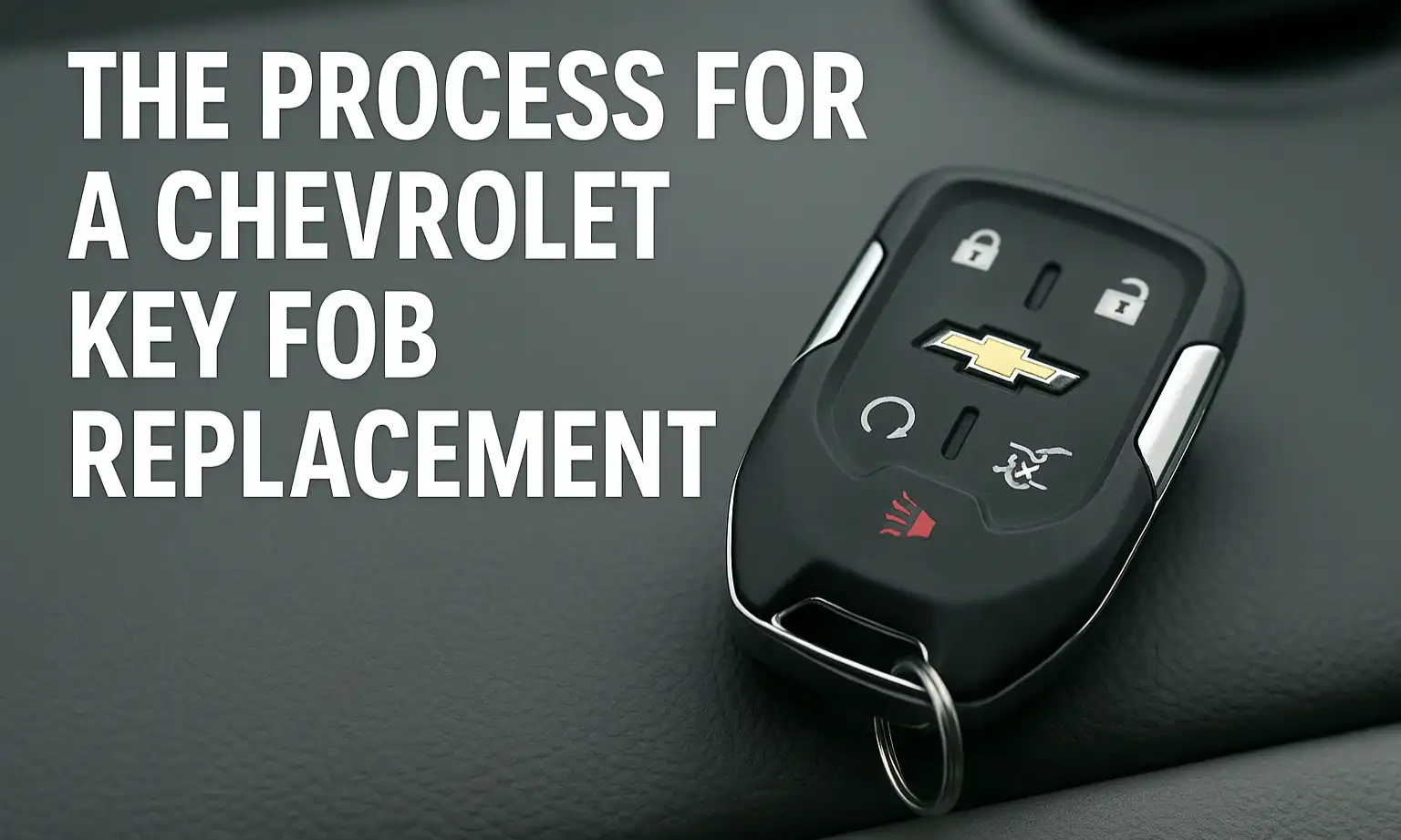 The Process for a Chevrolet Key Fob Replacement