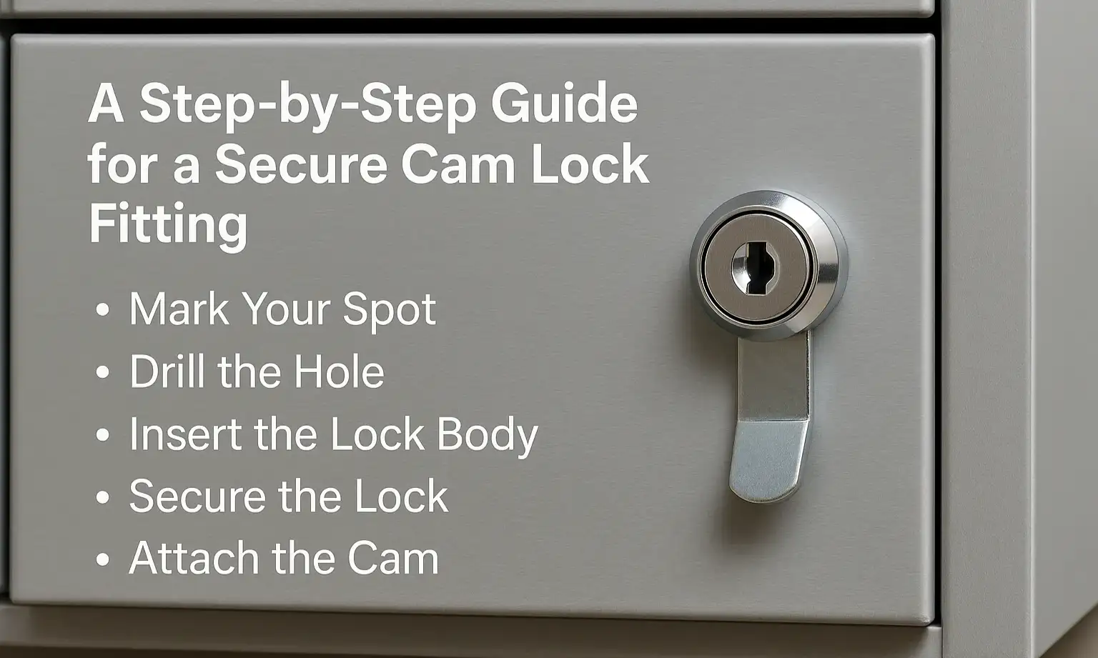 A Step-by-Step Guide for a Secure Cam Lock Fitting