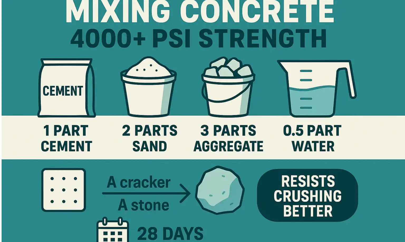 Follow this high-strength concrete recipe to ensure a durable foundation that securely anchors your floor safe against tampering and physical attacks.