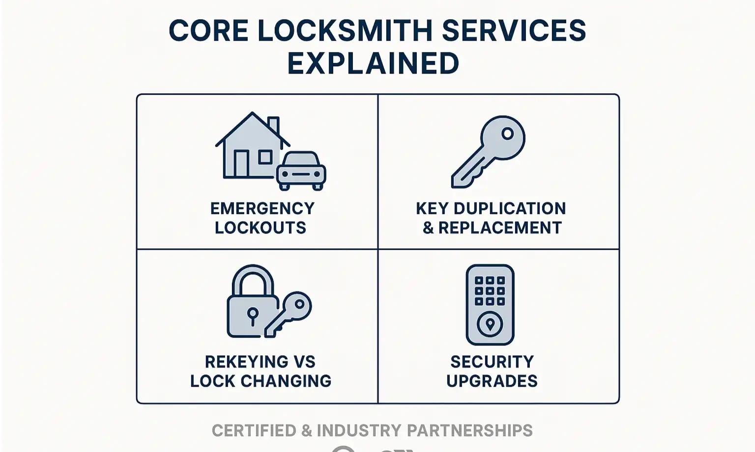 Understand the locksmith services you may need with this clear overview, building confidence in your upcoming choice in Tomball, TX.