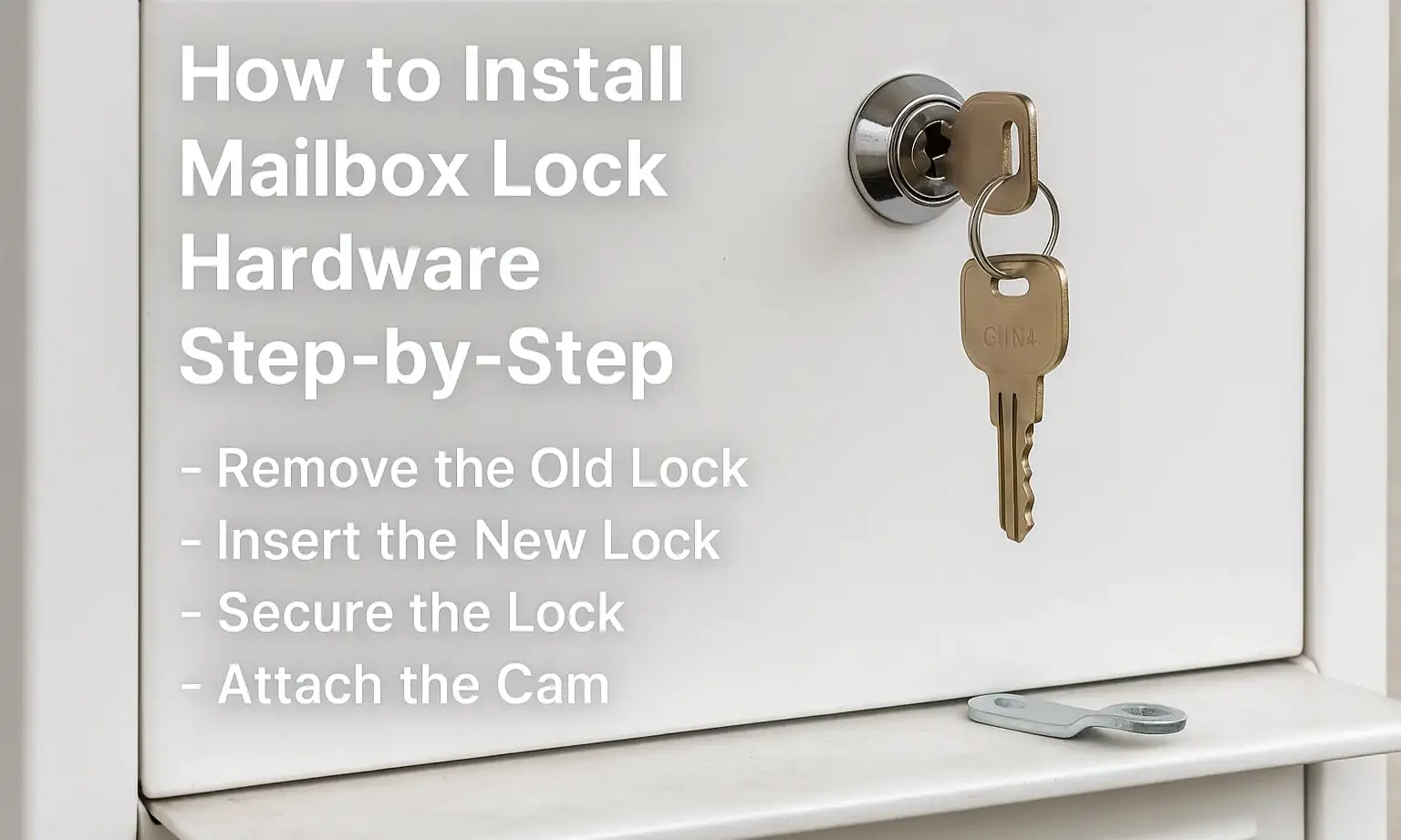 How to Install Mailbox Lock Hardware Step-by-Step