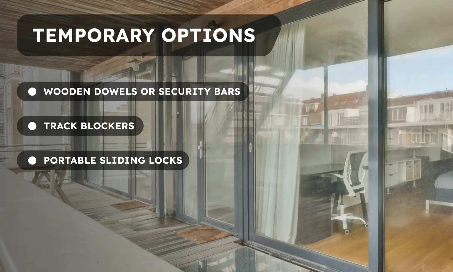 How Do You Lock a Sliding Glass Door If You Don’t Have a Key