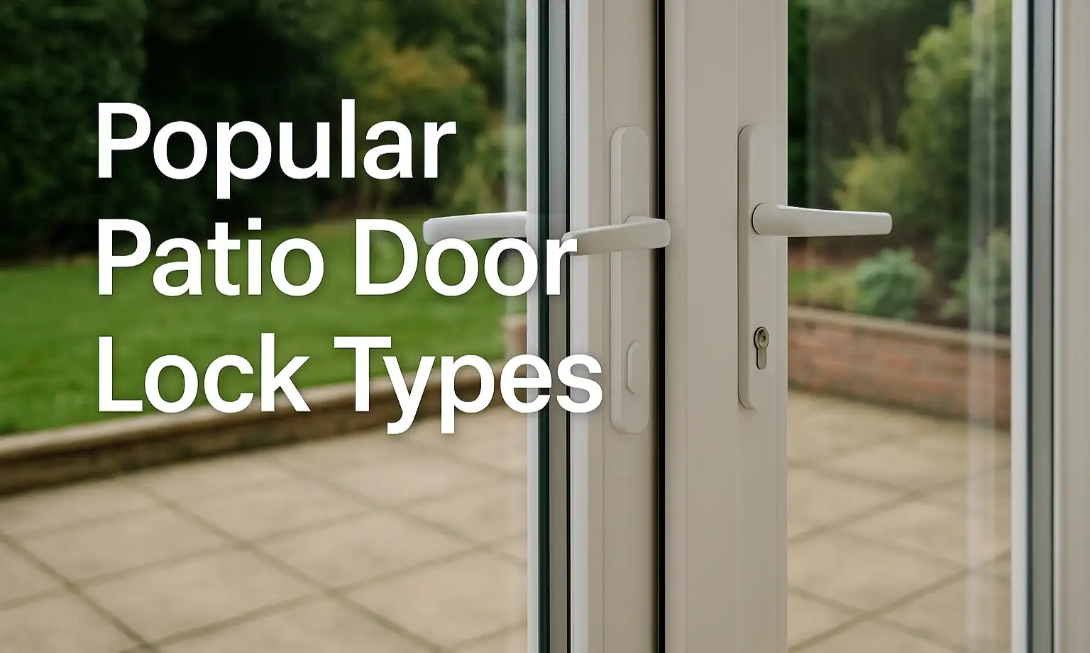 Choosing the Right Patio Door Lock