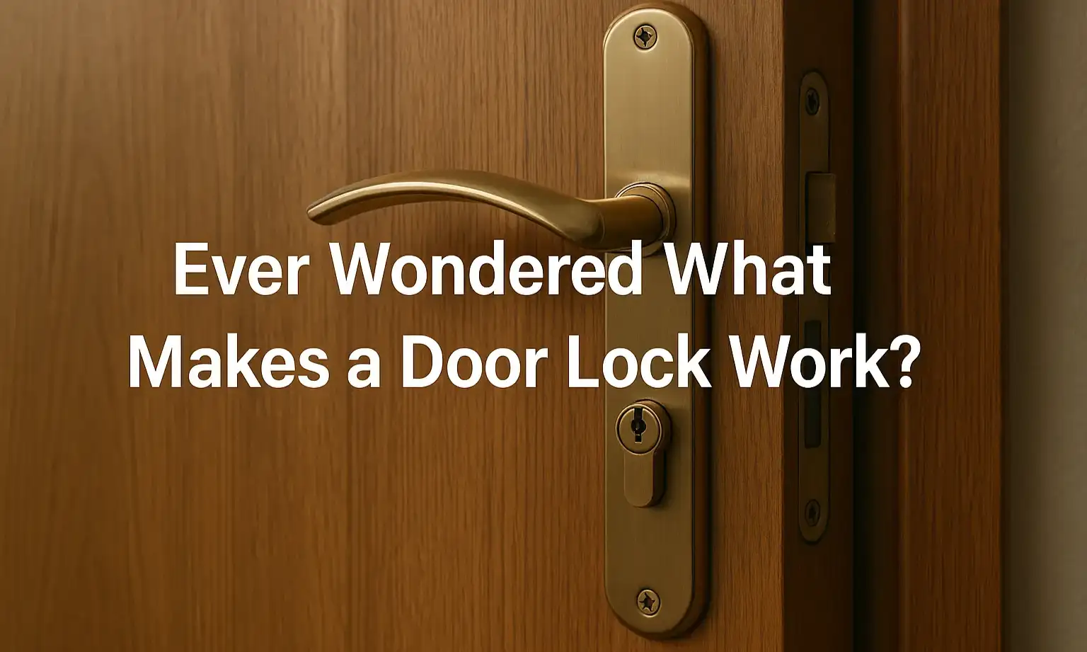 Ever Wondered What Makes a Door Lock Work?