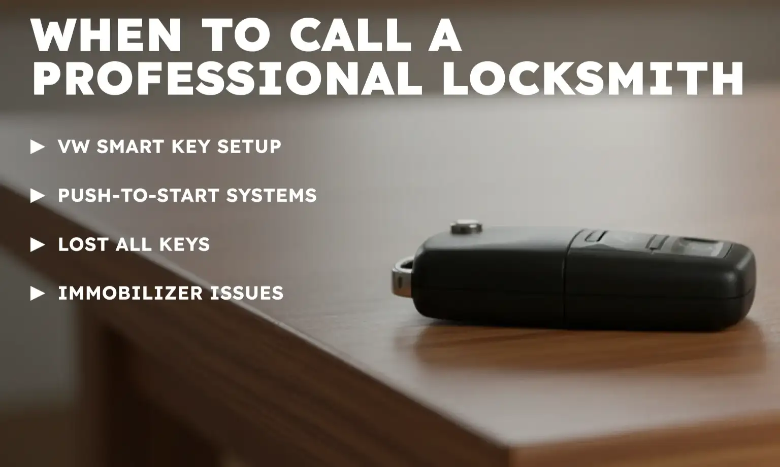 When to Call a Professional Locksmith