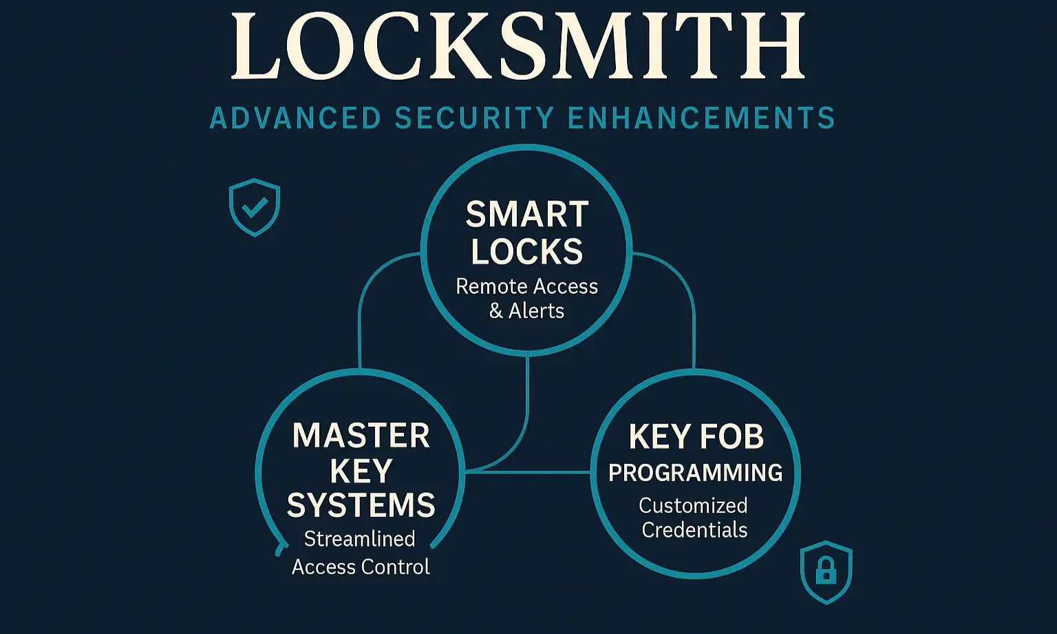 Showcasing advanced locksmith solutions beyond emergencies to build long-term trust in Houston.