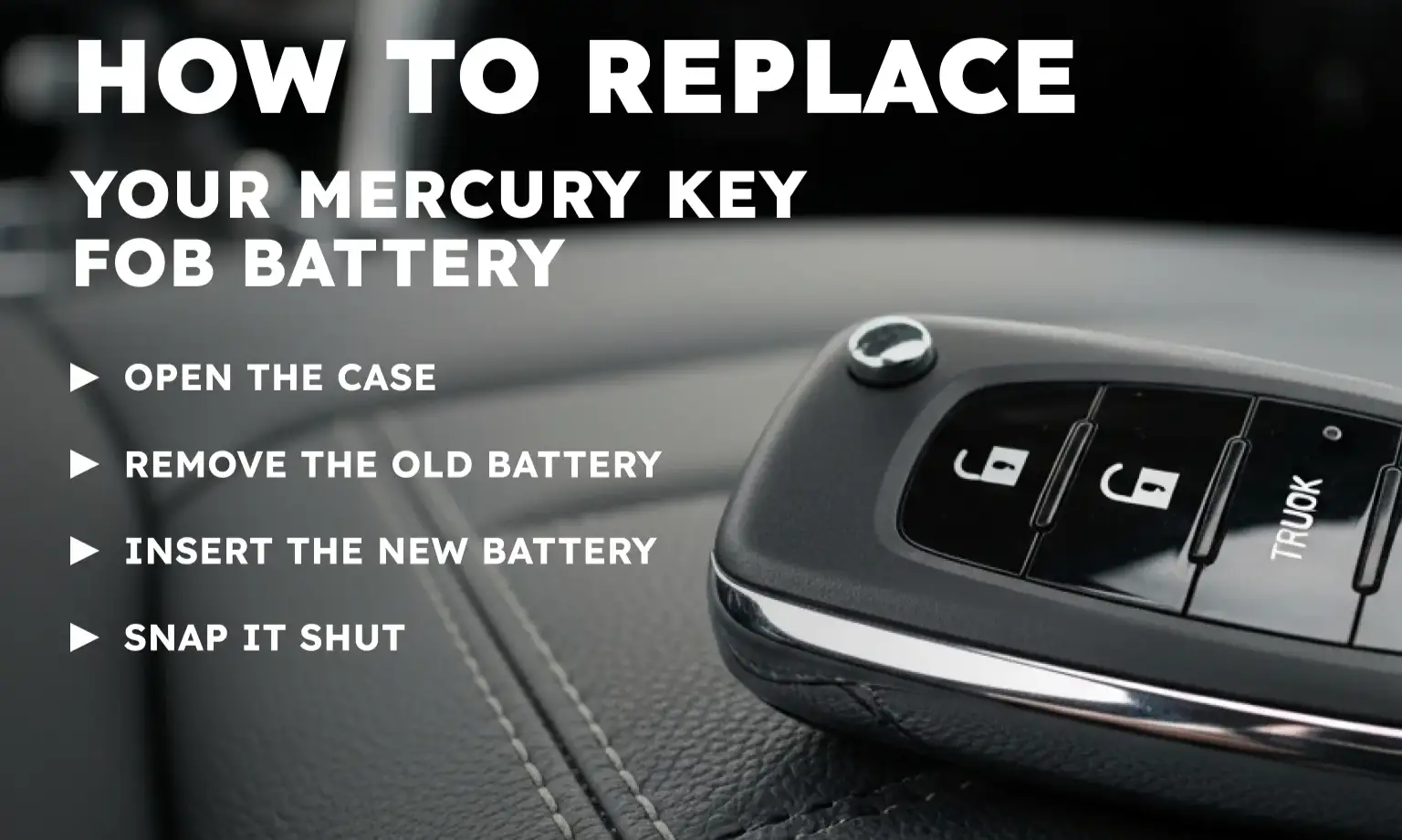 Is It a Dead Battery or a Broken Fob