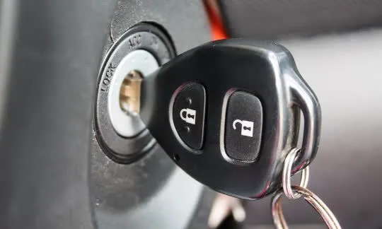 Car Key In The Ignition