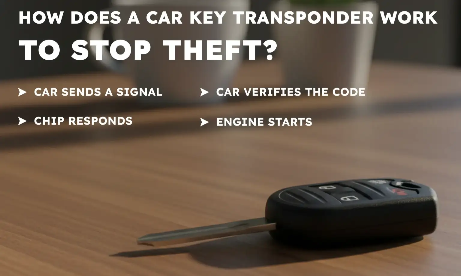 How Does a Car Key Transponder Work to Stop Theft