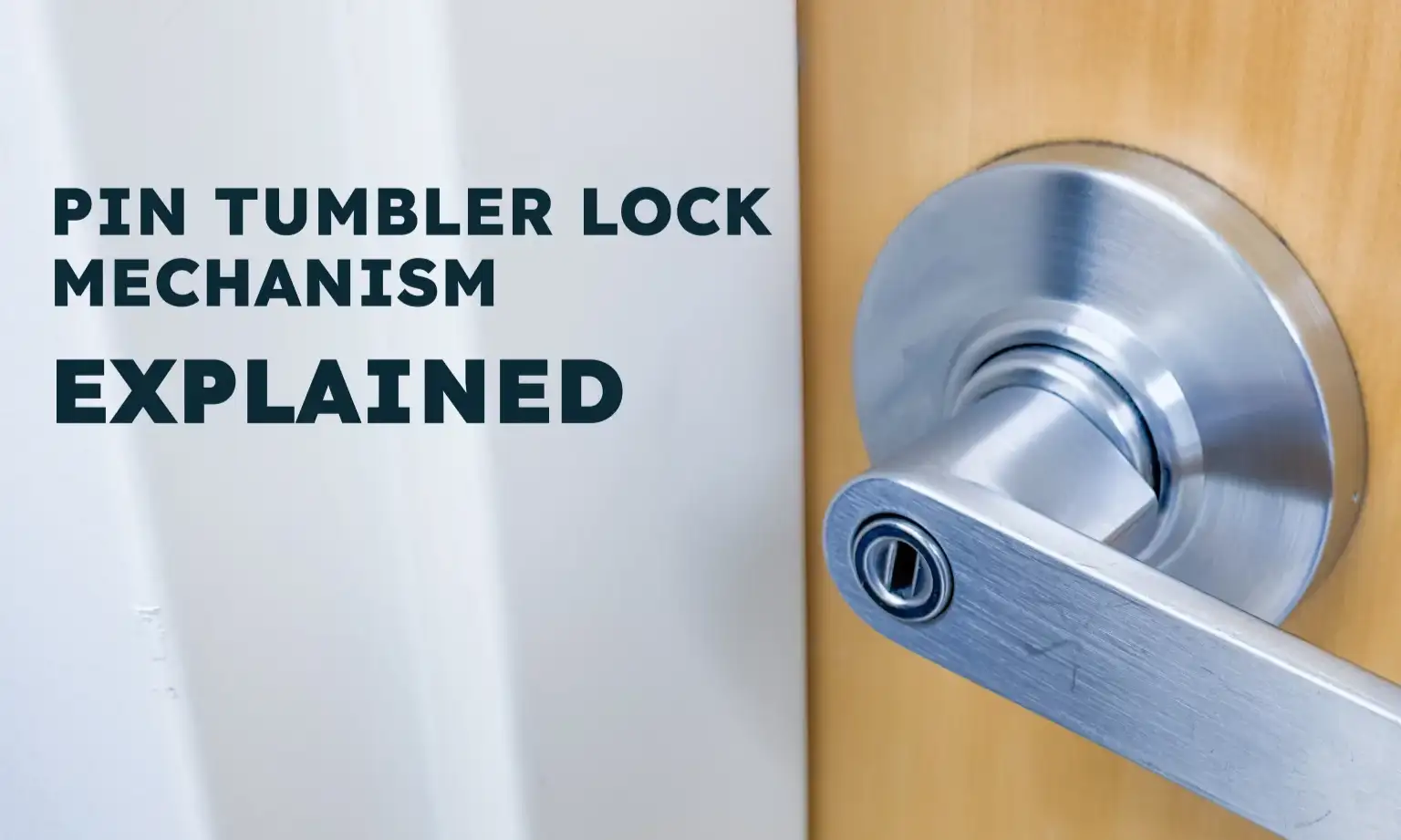 Pin Tumbler Lock Mechanism 