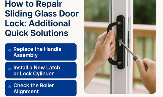 How to Repair Sliding Glass Door Lock