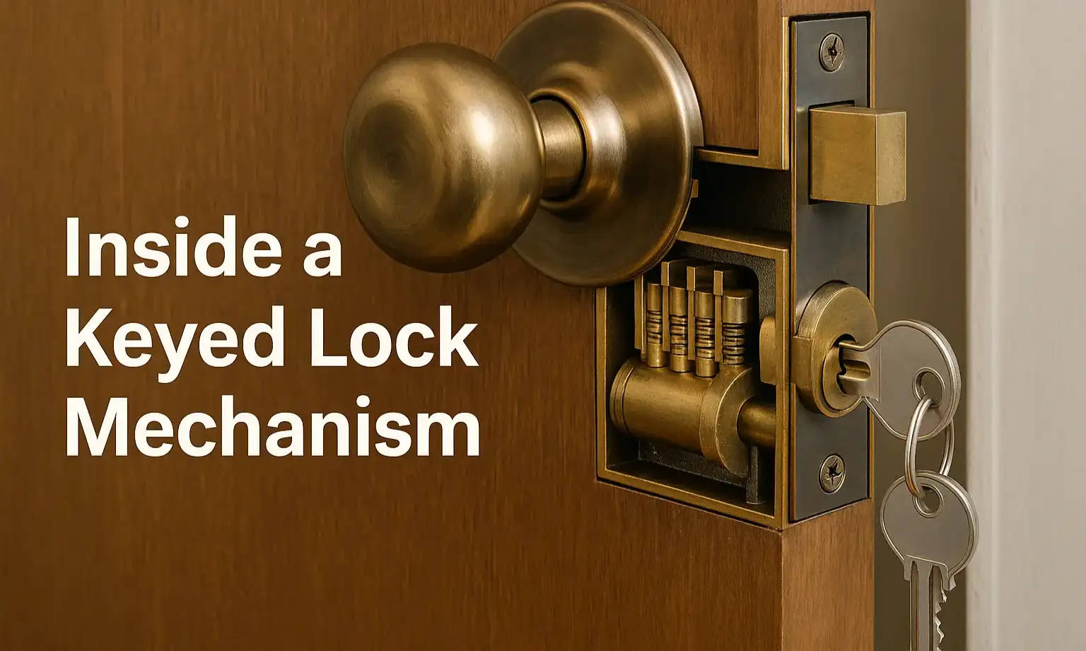 Inside a Keyed Lock Mechanism
