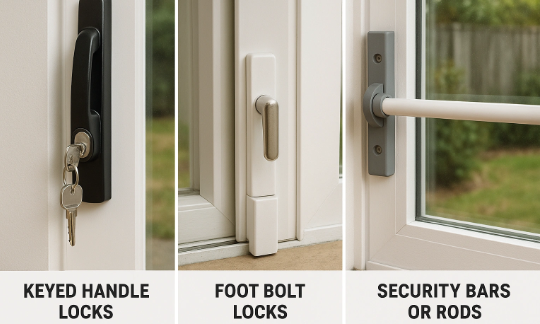 Common Types of Sliding Door Locks