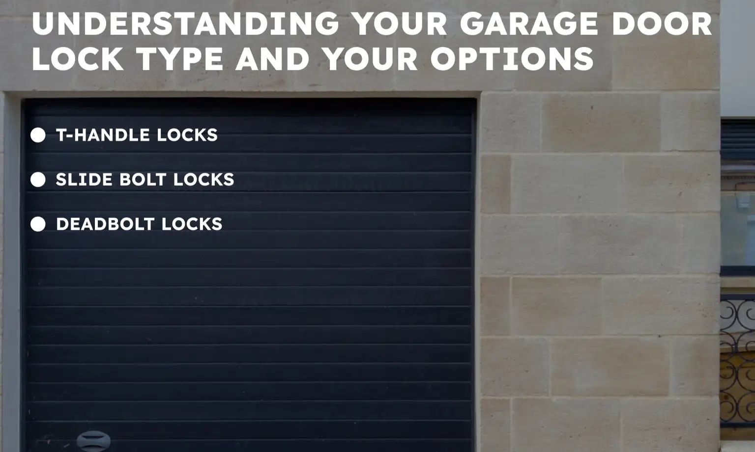 Understanding Your Garage Door Lock Type and Your Options