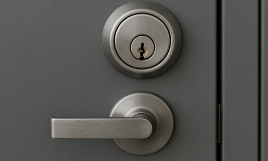 How to Install a Deadbolt Lock in a Metal Door