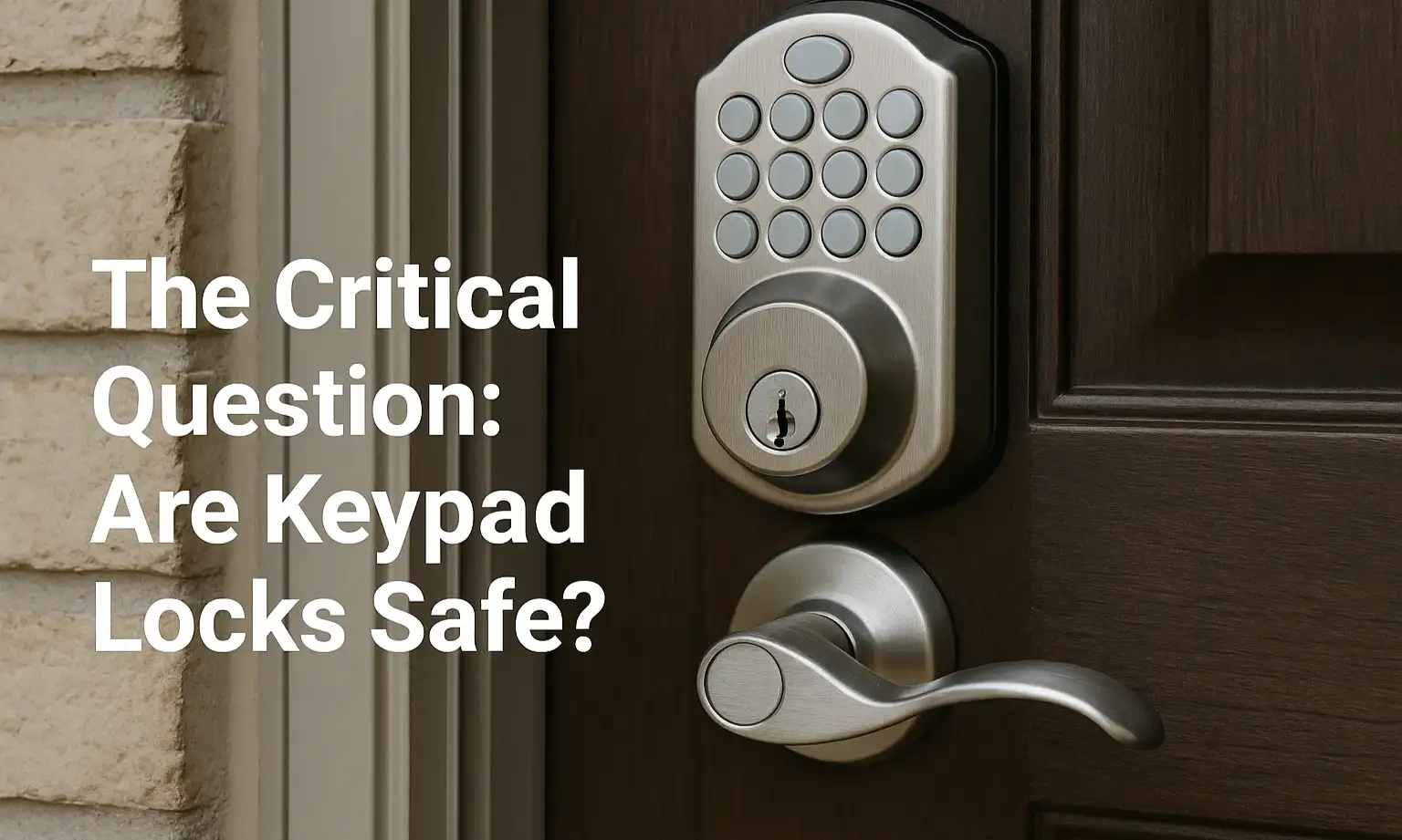 The Critical Question: Are Keypad Locks Safe