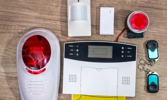 new alarm system before installing