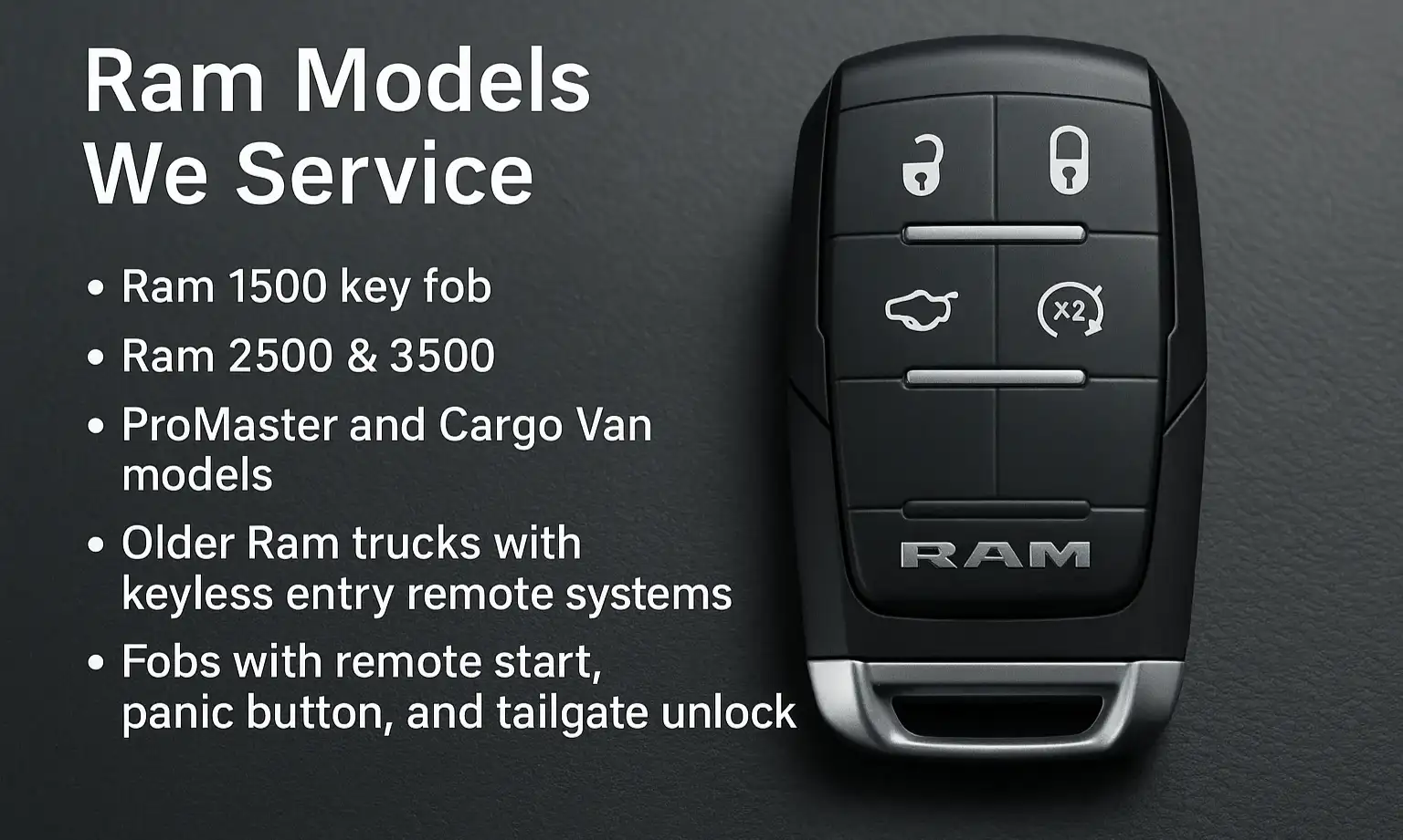 Ram Models We Service