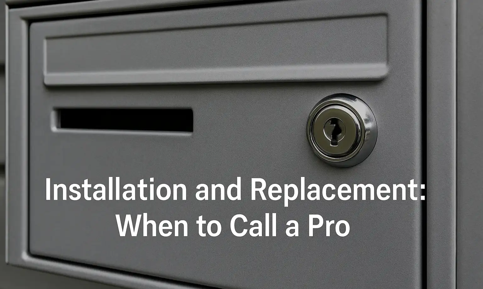 Installation and Replacement