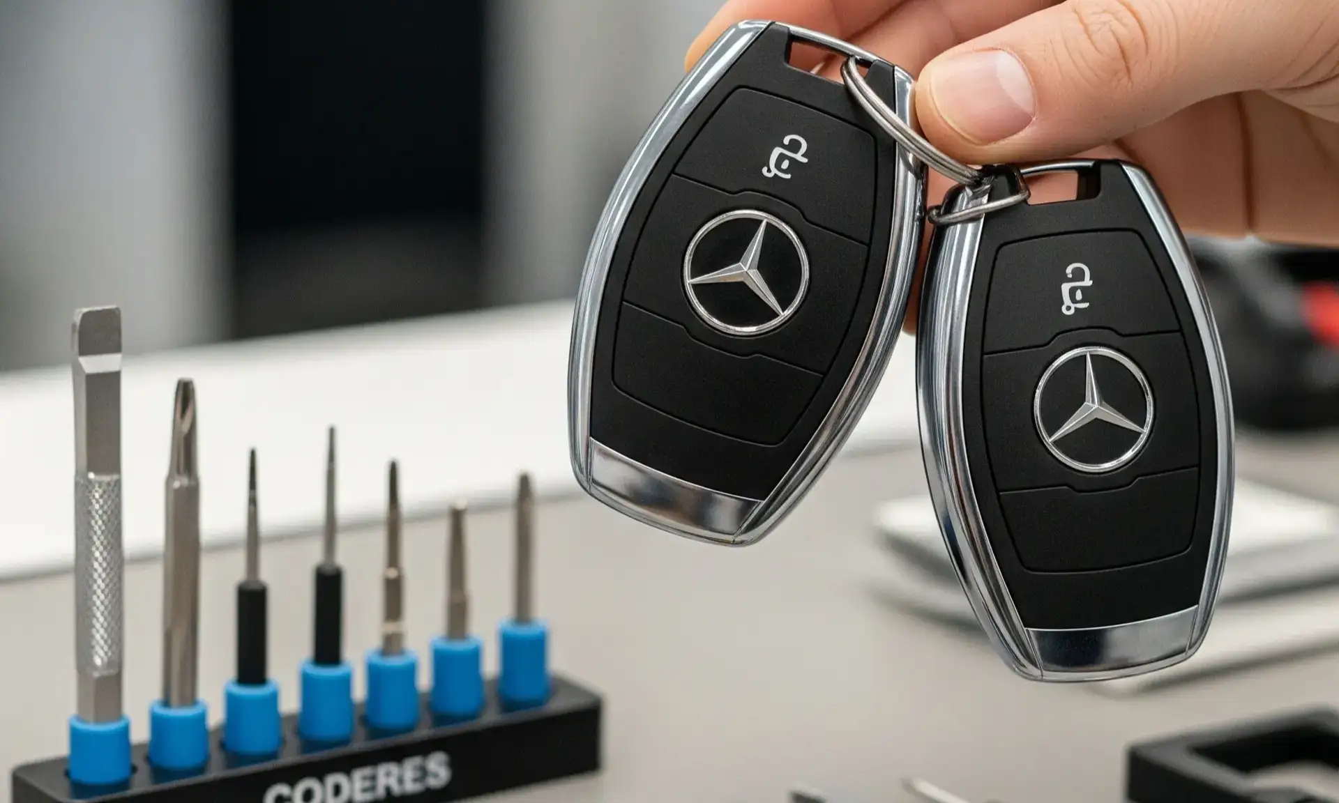 Steps Involved in Mercedes Key Fob Replacement