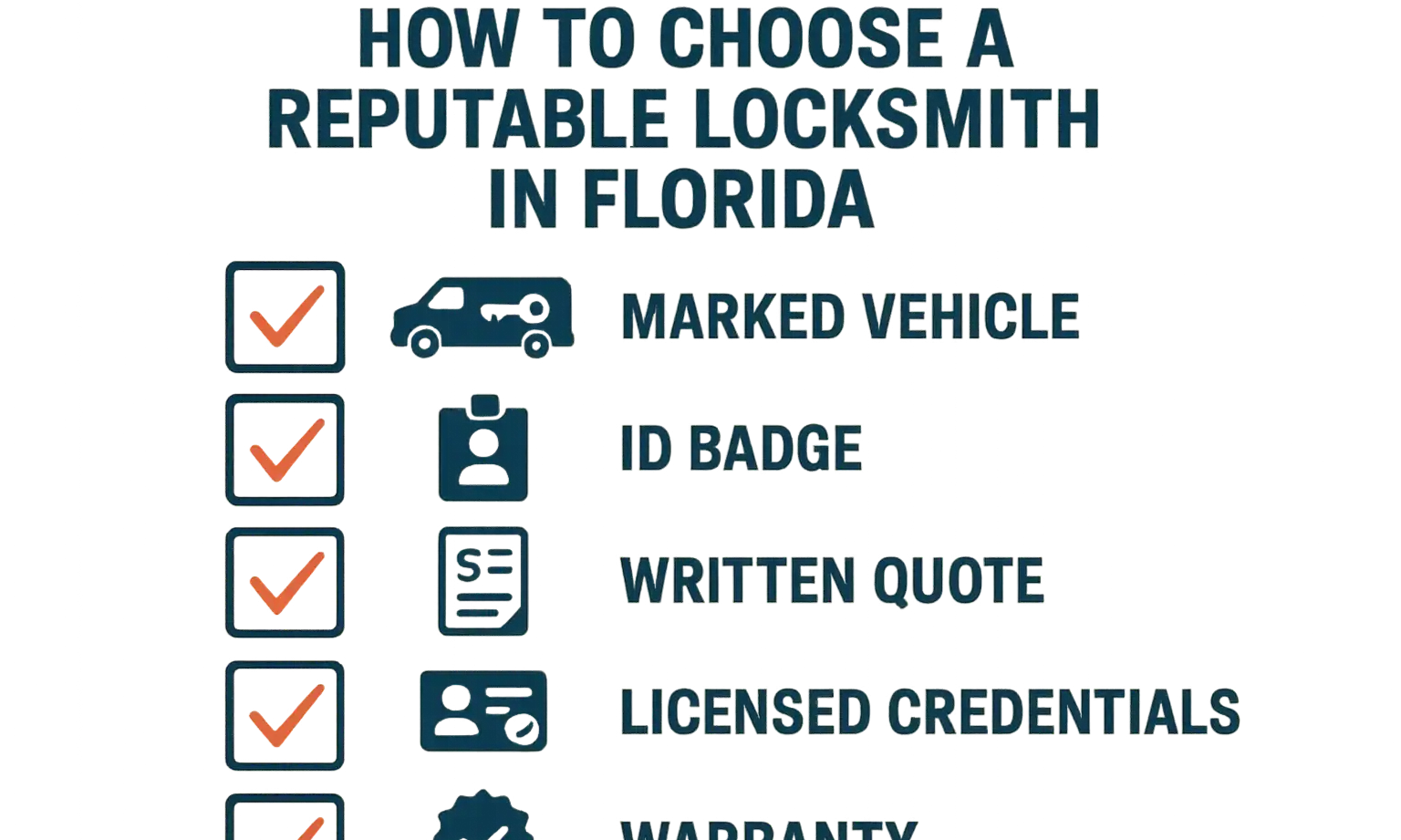 Protect yourself with our easy-to-follow locksmith scam avoidance checklist, ensuring safe, reliable service every time.