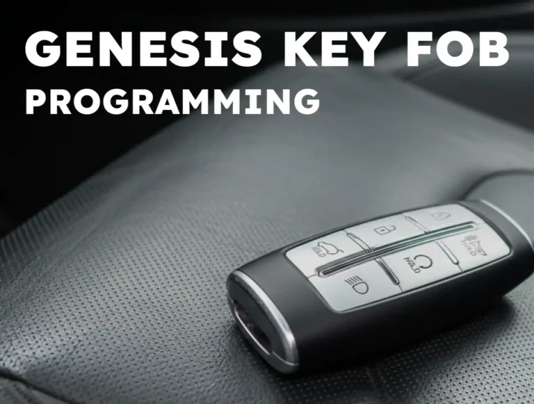 Genesis Key Fob Programming: Save Time & Stay Secure