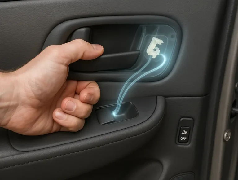 Why Your Car Door Won't Open from Inside