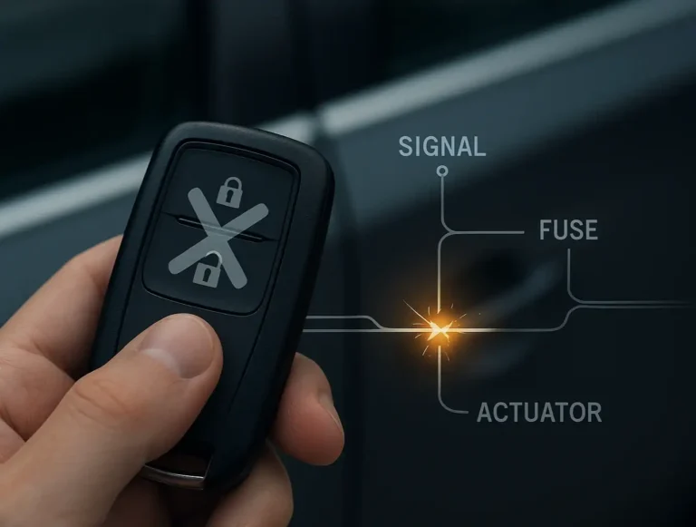 Car Won't Lock With the Remote: Your Step-by-Step Diagnostic