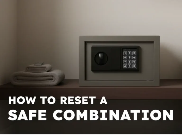 How to Reset a Safe Combination: Secure Tips