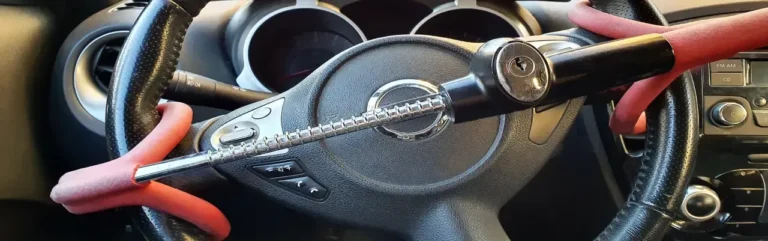 The benefits of steering wheel locks for your vehicle