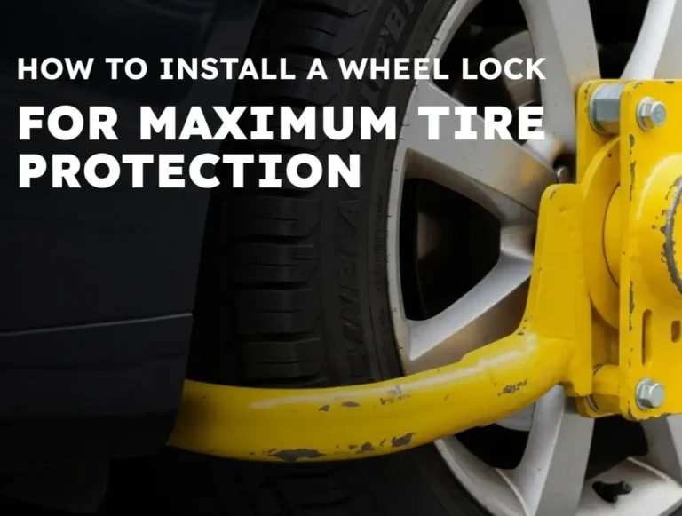 How to Install a Wheel Lock for Maximum Tire Protection