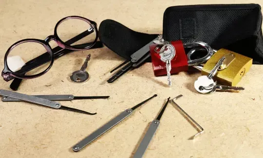 locks and lock picking tools