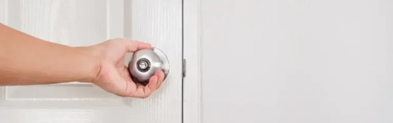 Methods for opening a door without a keyhole