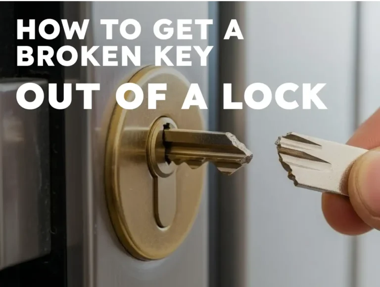 How to Get a Broken Key Out of a Lock: 5 Safe Methods to Try