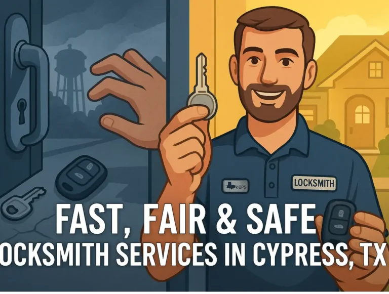 Locked Out in Cypress? Your Guide to Fast, Fair & Safe Locksmith Services