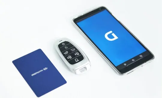 digital car key and key fob