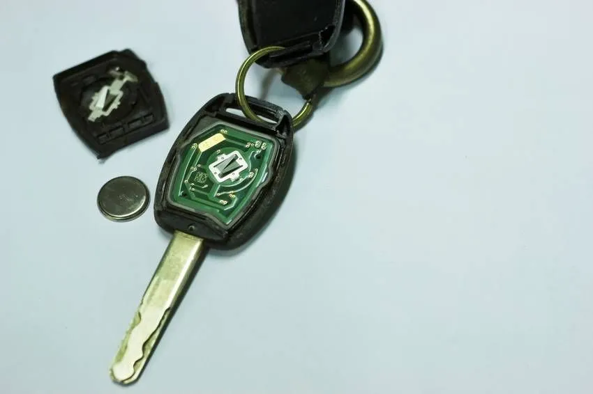 broken car key