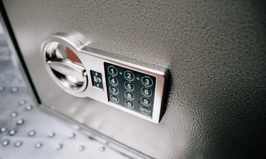 safe with a keypad