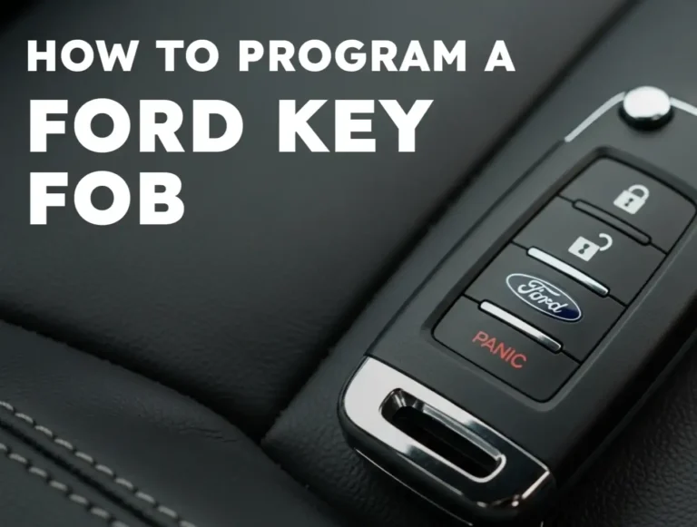 How to Program a Ford Key Fob: DIY Guide & When to Call a Pro