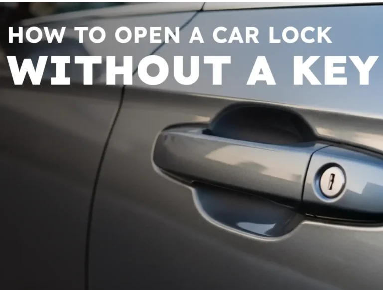 How to Open a Car Lock Without a Key: Step-by-Step Guide